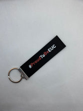 Load image into Gallery viewer, #ProudToBeEUC keyring