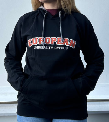 Black European University Cyprus Hoodie