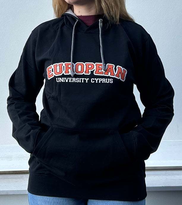 Black European University Cyprus Hoodie